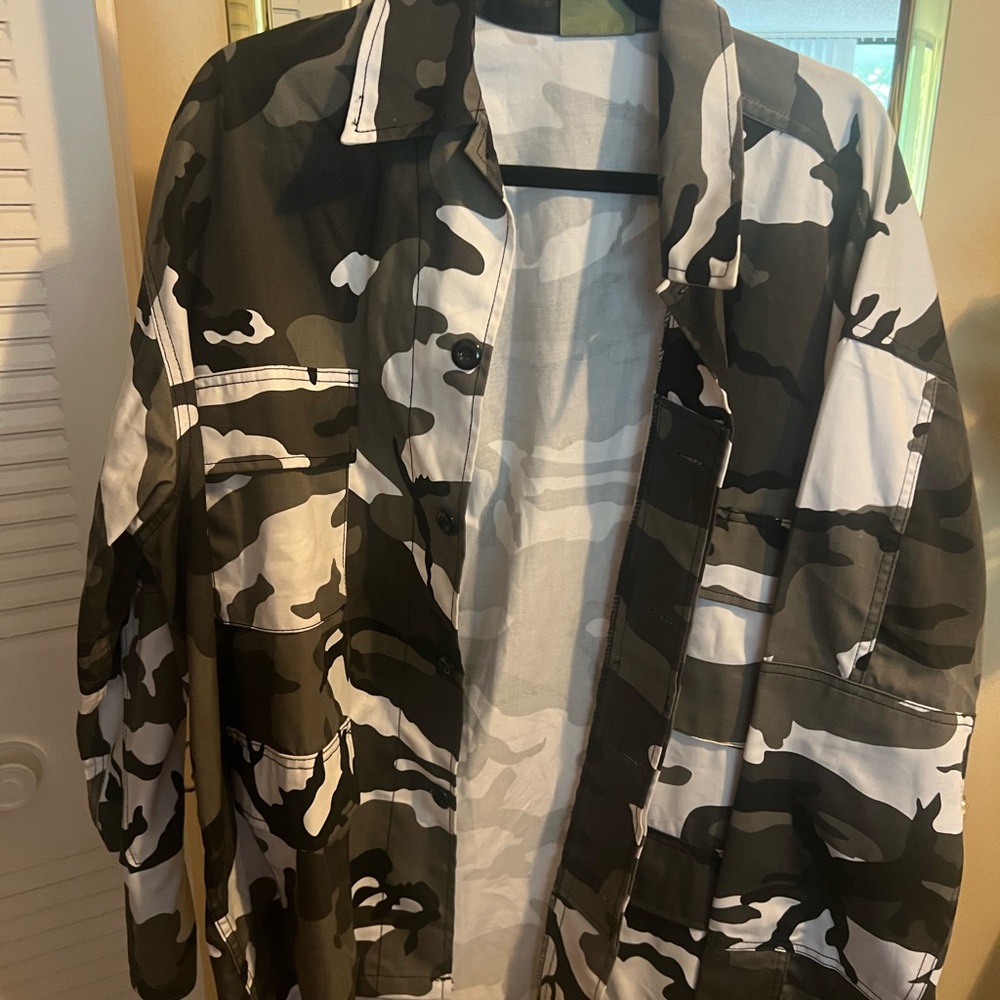 Vintage Camouflage Jacket